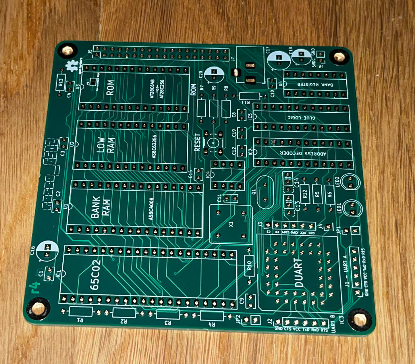 rosco_6502 r4 (PCB Only!)